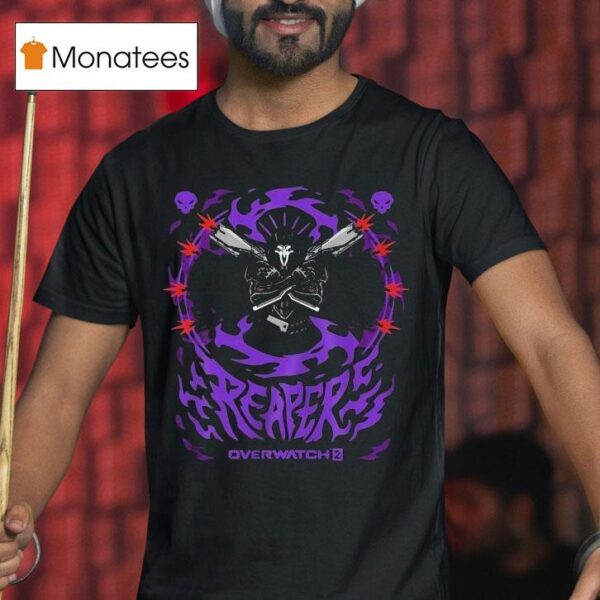 Overwatch Reaper Death Blossom T Shirt