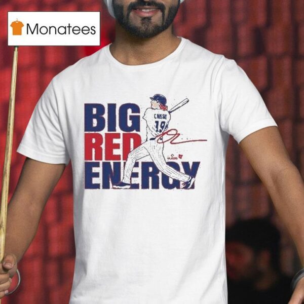 Owen Caissie Big Red Energy T Shirt
