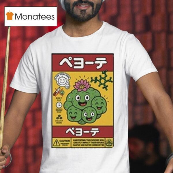 Peyote And Friends Stop Poaching T Shirt