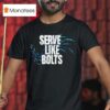 Philippines Vmwc Serve Like Bolts Volleyball World T Shirt