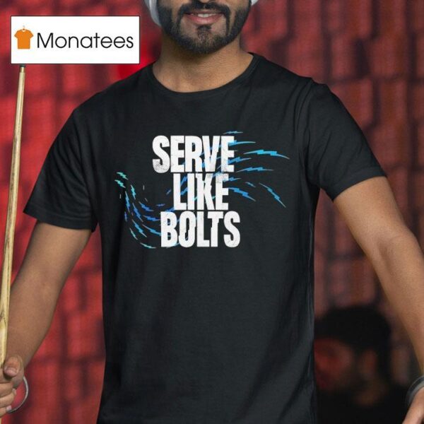 Philippines Vmwc Serve Like Bolts Volleyball World T Shirt