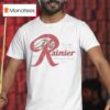 Rainier Beer Naturally Brewed Logo T Shirt