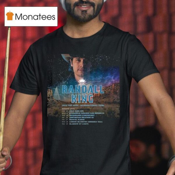Randall King Into The Neon International Tour Dates T Shirt