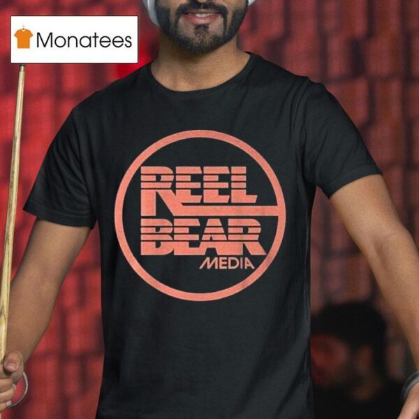 Reel Bear Media Retro Dot Logo T Shirt