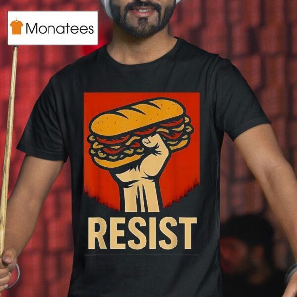 Resist Dc Sandwich Thrower T Shirt