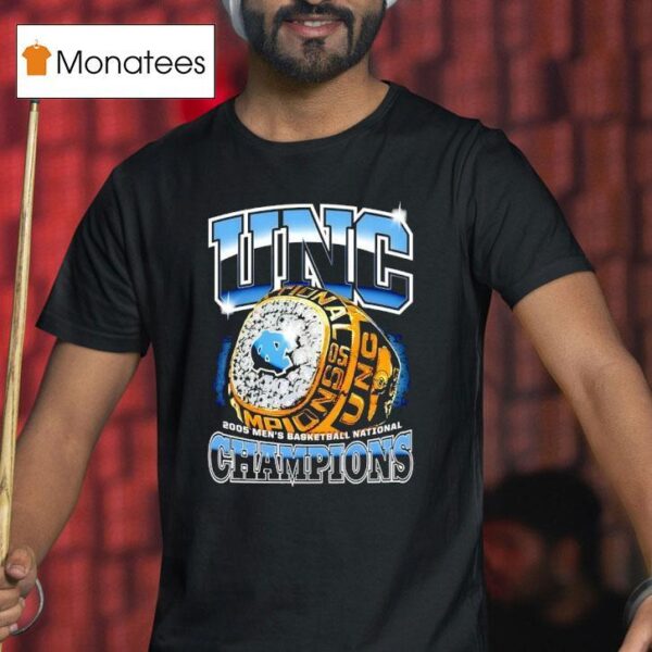 Ring North Carolina Tar Heels National Champions T Shirt