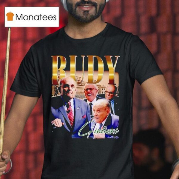 Rudy Giuliani Portrait Graphic T Shirt