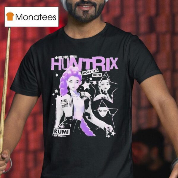 Rumi Kpop Demon Hunters Anime T Shirt