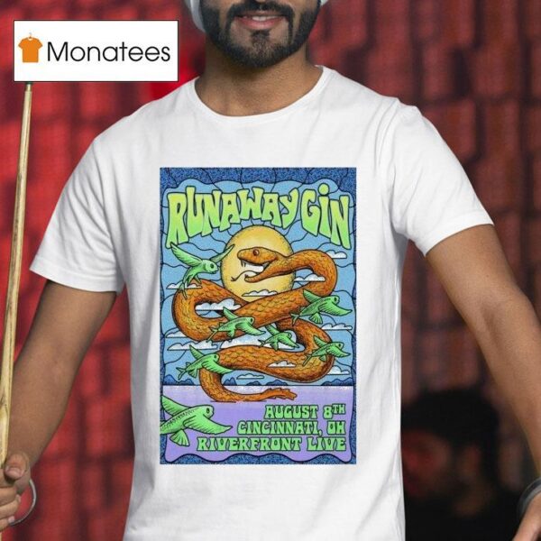Runaway Gin Cincinnati Oh Aug T Shirt