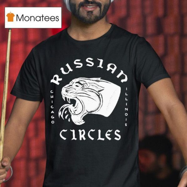 Russian Circles Chicago Illinois Panther T Shirt