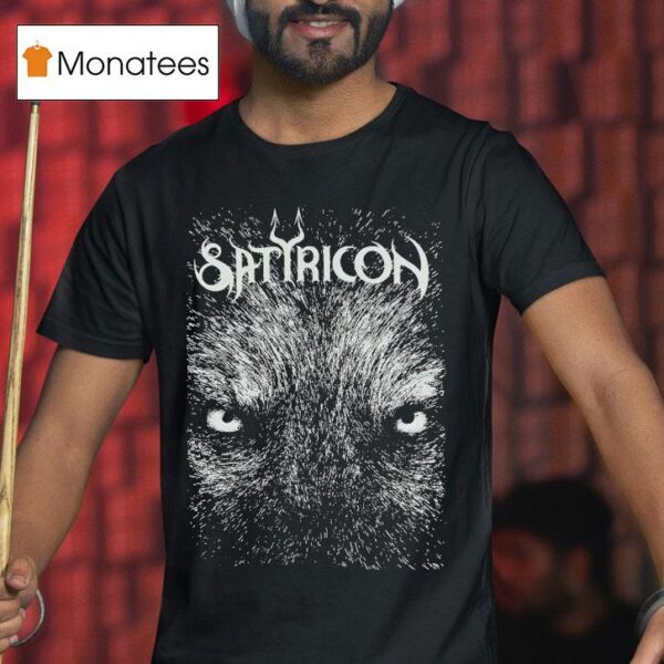 Satyricon Silver Wolf T Shirt