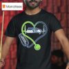 Seattle Seahawks Nurse Heartbeat Stethoscope T Shirt