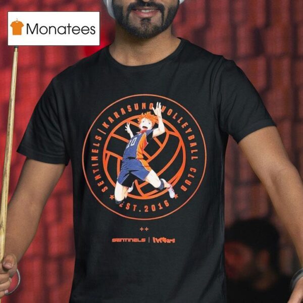 Sentinels Karasuno Volleyball Club Est Haikyuu T Shirt