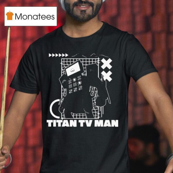 Skibidi Toilet Titan Tv Man T Shirt