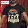 Snoopy The Peanuts Purdue Boilermakers It S The Most Wonderful Time Of The Year T Shirt