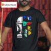 Spencers Mandalorian Panels T Shirt