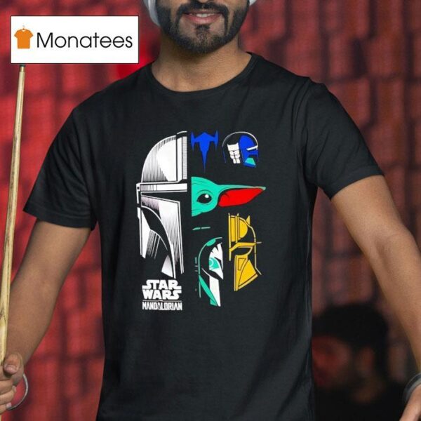 Spencers Mandalorian Panels T Shirt
