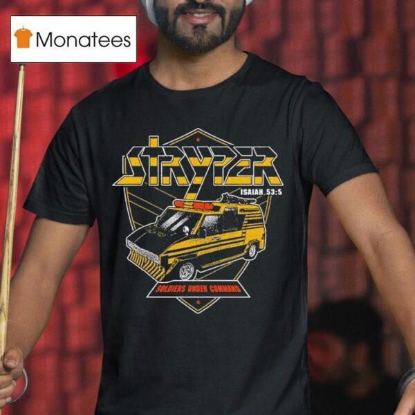 Stryper Soldiers Under Command Battle Van T Shirt