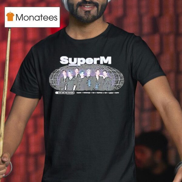 Superm Ar Group Version T Shirt