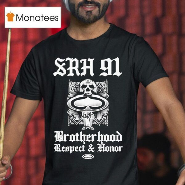 Supporting Radical Habits Brotherhood Respect And Honor T Shirt