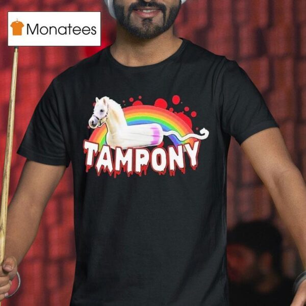 Tampony Horse Rainbow T Shirt