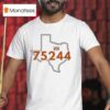 Texas Longhorn Map T Shirt