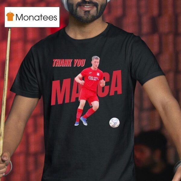 Thank You Marca White Ensign Fc T Shirt