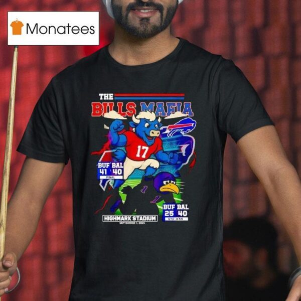 The Buffalo Bills Beat Baltimore Ravens In Highmark Stadium T Shirt