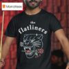 The Flatliners Panther Rose T Shirt