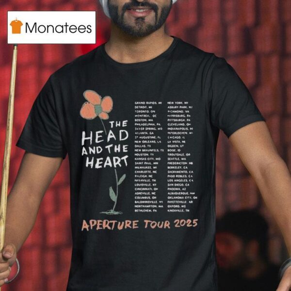 The Head And The Heart Aperture Tour Dates T Shirt