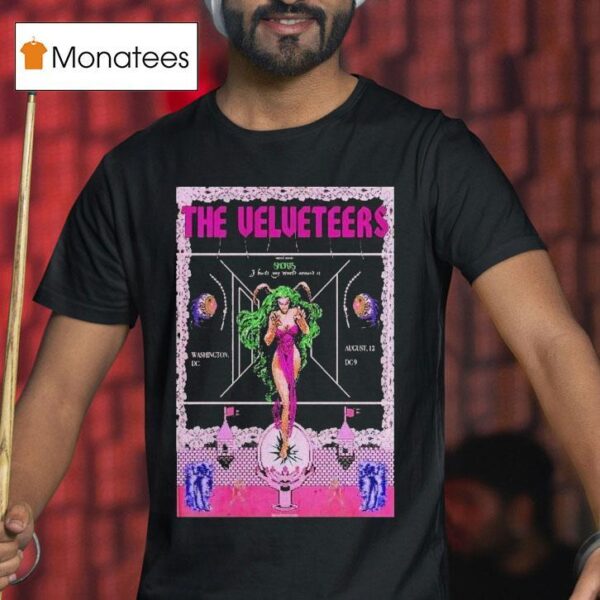 The Velvers Washington Dc Tour T Shirt