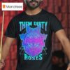 Them Dirty Roses Cosmic Wolf T Shirt