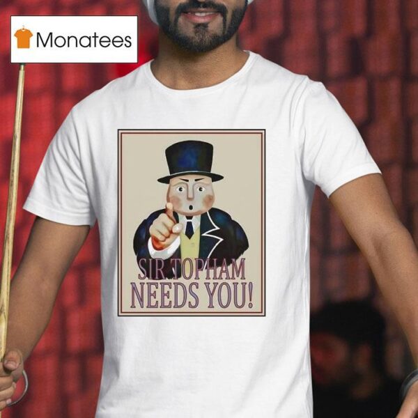 Thomas Friends Style Uncle Sam Sir Topham Needs You T Shirt