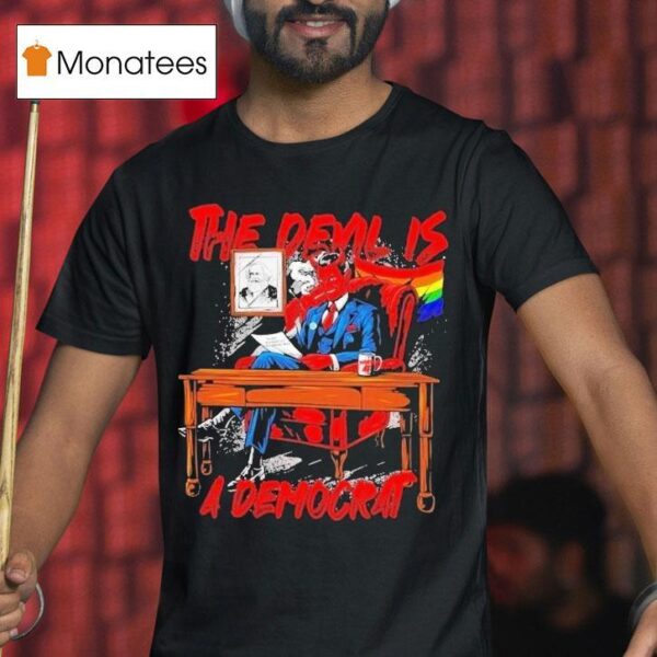 Tom Macdonald The Devil Is A Democrat Chair T Shirt