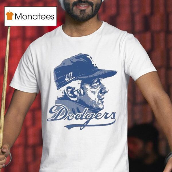 Tommy Lasorda Blue Heaven On Earth Los Angeles Dodgers Twelve Thirn T Shirt