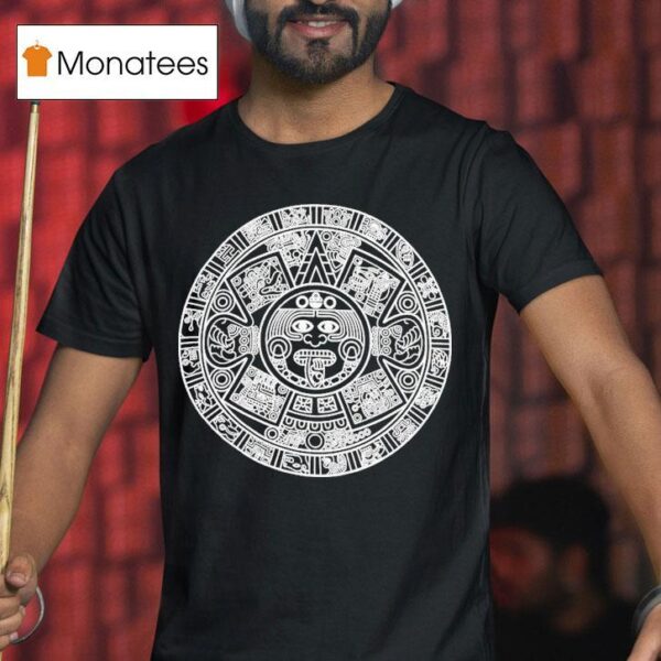 Top Aztec Calendar T Shirt