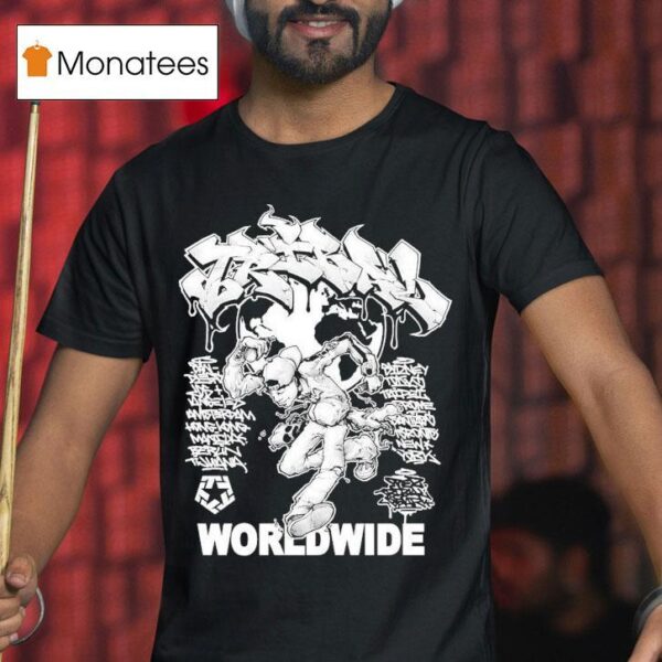 Tribal Streetwear Worldwide Punk T Shirt