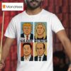 Trump Elon Musk The Shady Bunch Sarcastic Comic T Shirt
