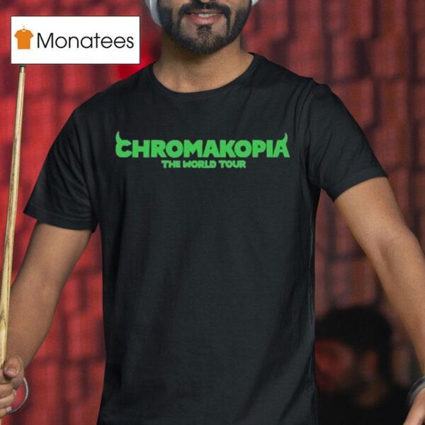 Tyler The Creator Chromakopia The World Tour T Shirt