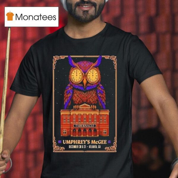 Umphrey S Mcgee Dec Atlanta Ga Tour T Shirt