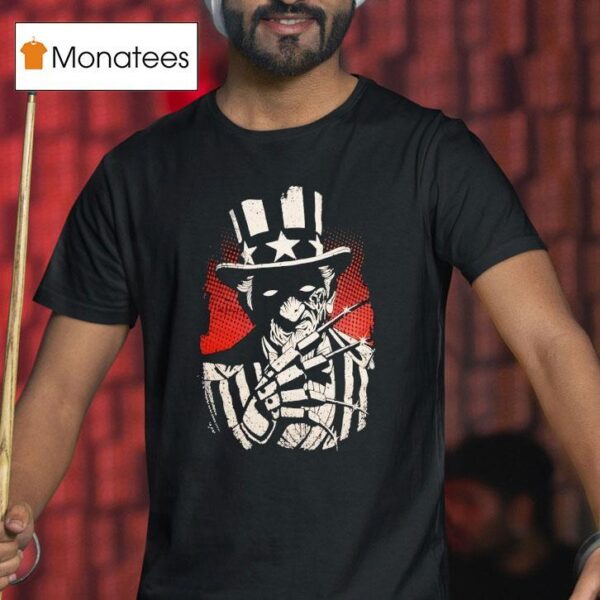 Uncle Kruger Style Uncle Sam Nightmare T Shirt