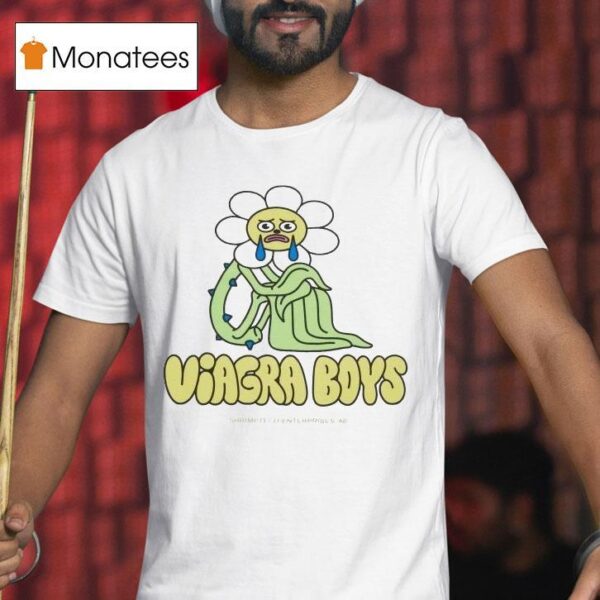 Viagra Boys Shrimptech Enterprises Ab Wither T Shirt