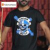 Victoria Cfmeu Union Built Fear Stops You Skull T Shirt