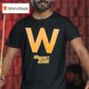 W The Burgundy Zone T Shirt