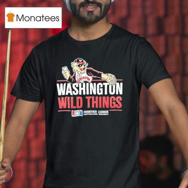 Washington Wild Things Frontier League Professional Baseball T Shirt