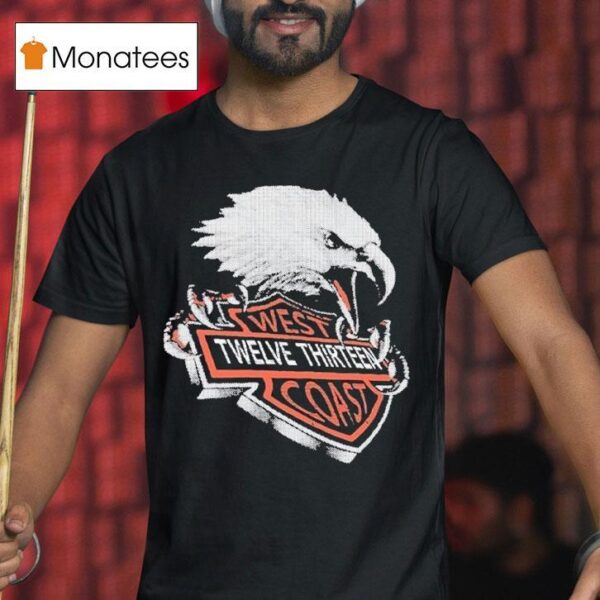 West Coast Twelve Thirn Eagle T Shirt