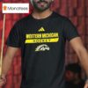 Western Michigan Hockey Logo T Shirt