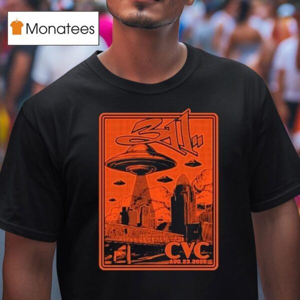 Tour Newport Ky Cvc Ufo T Shirt