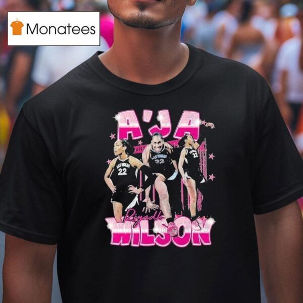 A Ja Riyadh Wilson Las Vegas Aces Basketball T Shirt