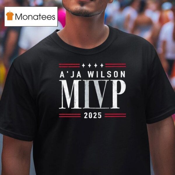 A Ja Wilson Iv Mvp Las Vegas Aces T Shirt